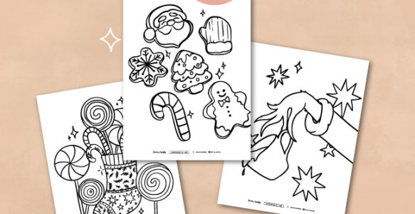 Dessins à colorier de Noël gratuits
