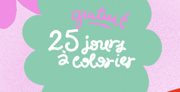 25 jours à colorier – gratuit